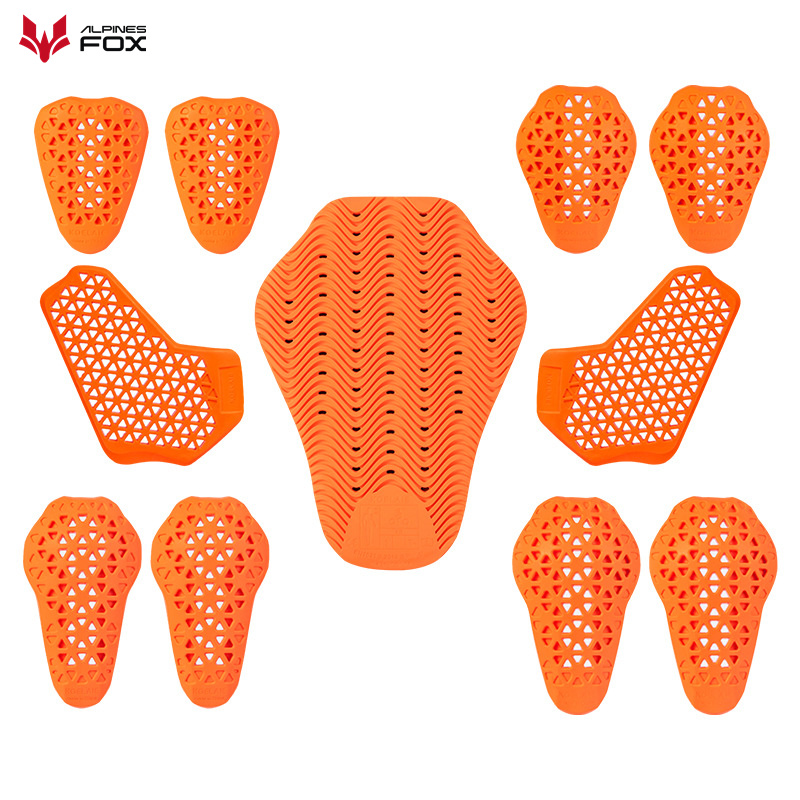 Motorcycle Gear Fox - Equipamento de proteção universal embutido, jaqueta