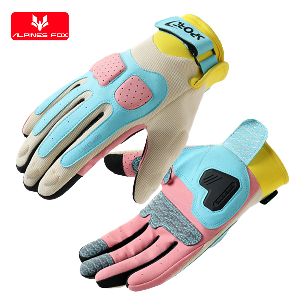 Motorcycle Gear Fox - Verão feminino luvas da motocicleta senhora
