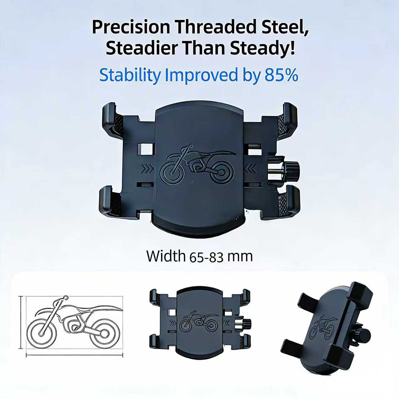 Motorcycle Gear Video - Suporte de Celular para Capacete, Suporte