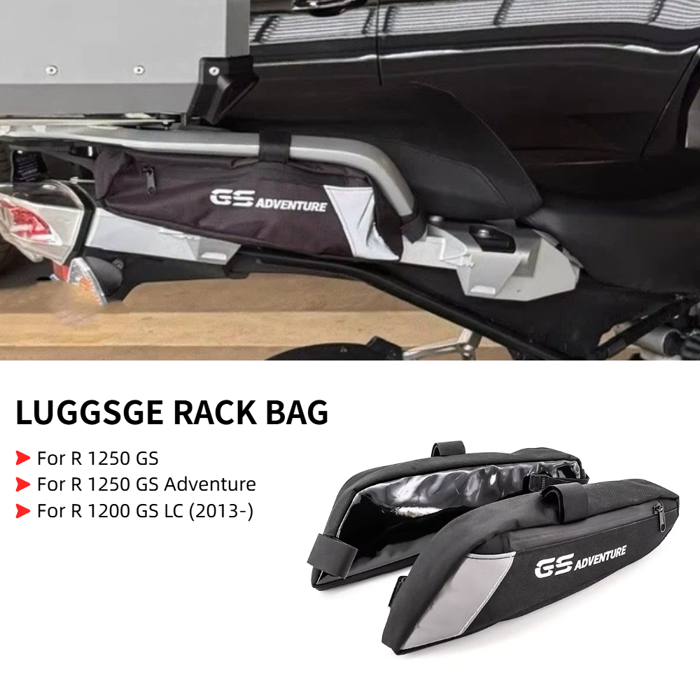 Motorcycle Gear Warehouse - Bolsas laterais para bagageiro de motocicleta,