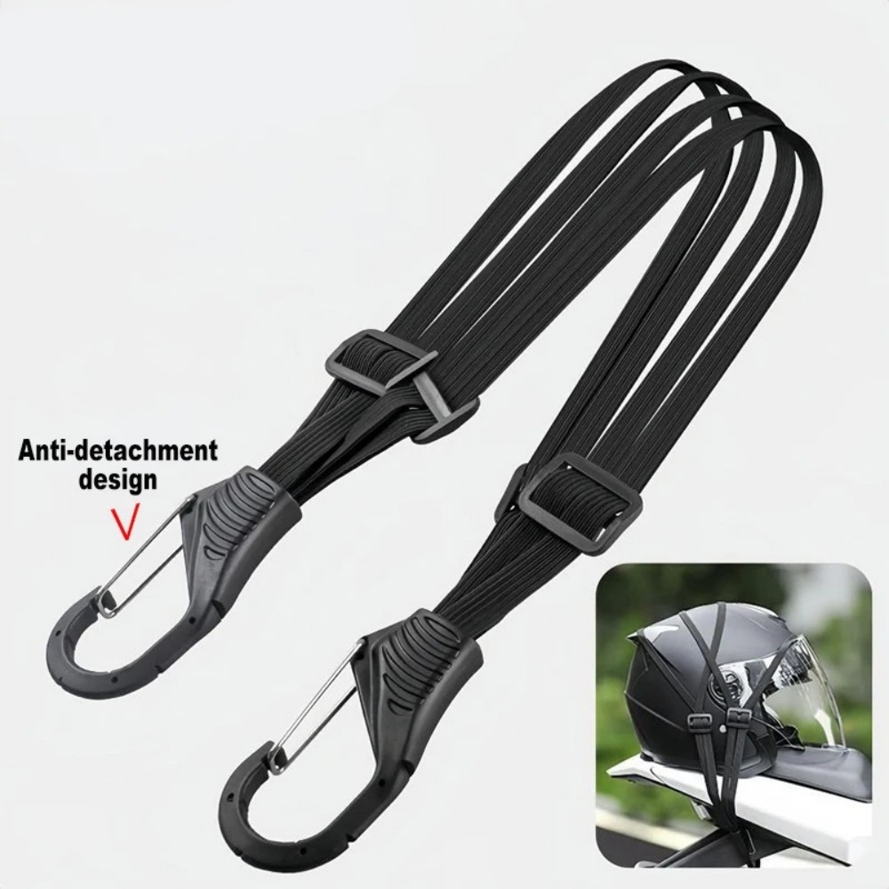 Motorcycle Gear Hanger - Cinta Elástica Universal para Bagagem de