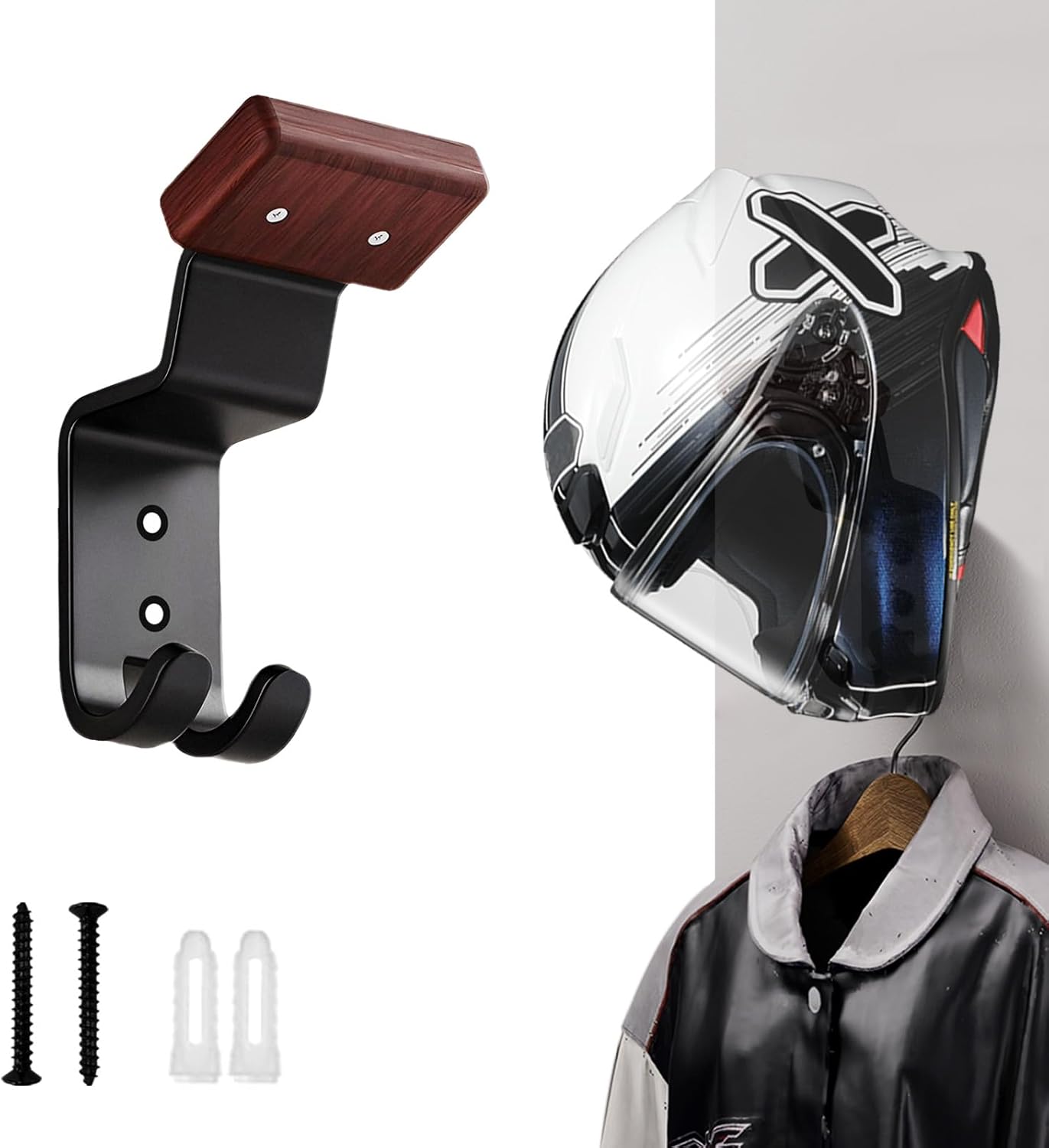 Motorcycle Gear Hanger - Suporte de Capacete para Motocicleta, Suporte