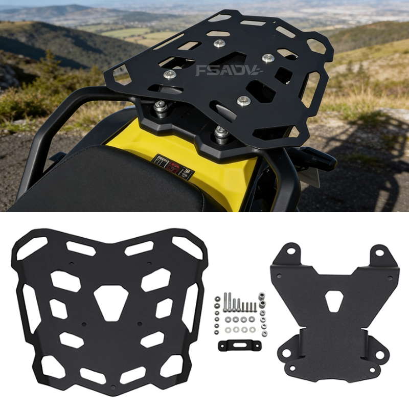 Motorcycle Gear Warehouse - Suporte para Baú Traseiro e Bolsa