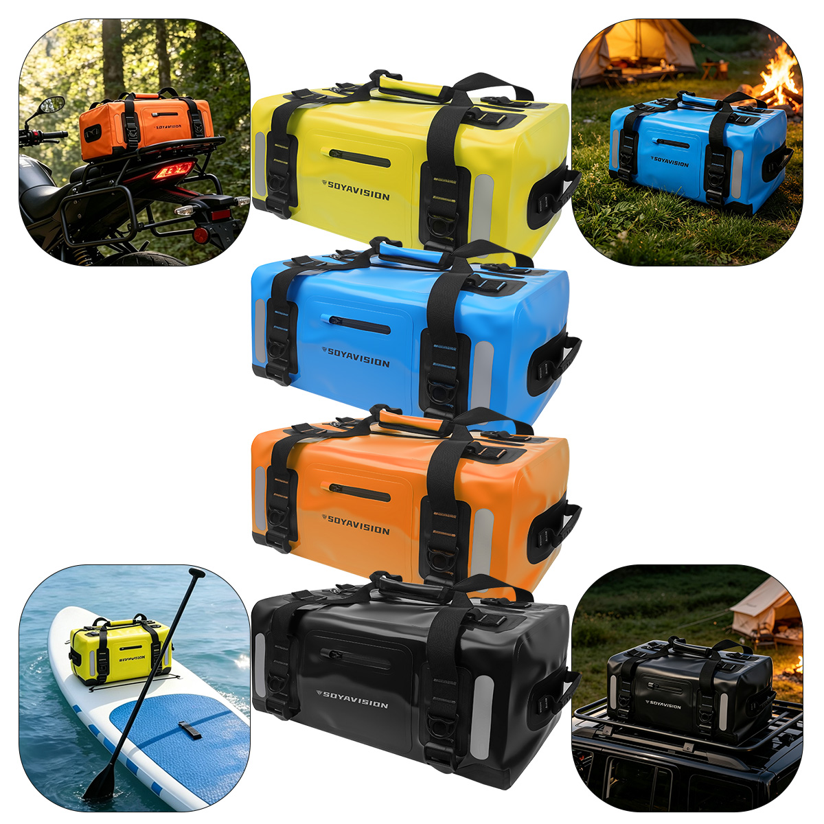 Bolsa Traseira Impermeável par - Motorcycle Gear Warehouse avaliação e preço