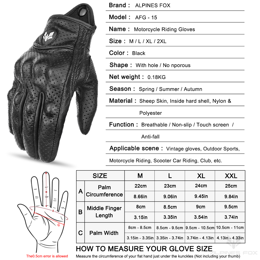 Retro luvas de couro da motoci - Motorcycle Gear Fox avaliação e preço