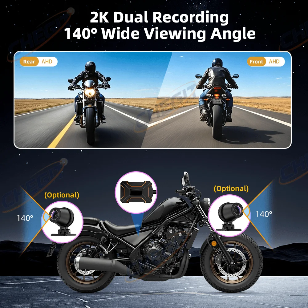 Câmera de vídeo para motocicle - Motorcycle Gear Video avaliação e preço