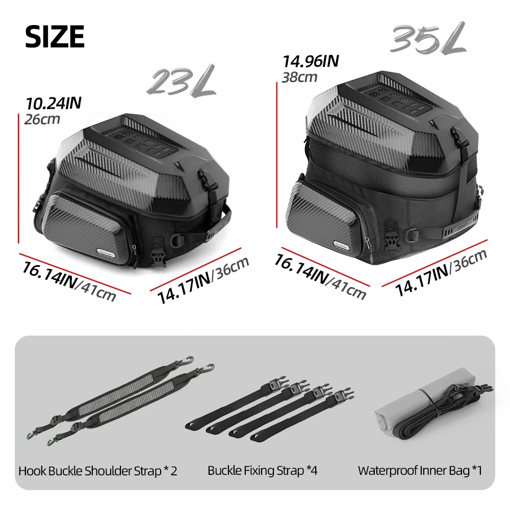 Bolsa Traseira para Motociclet - Motorcycle Gear Warehouse avaliação e preço