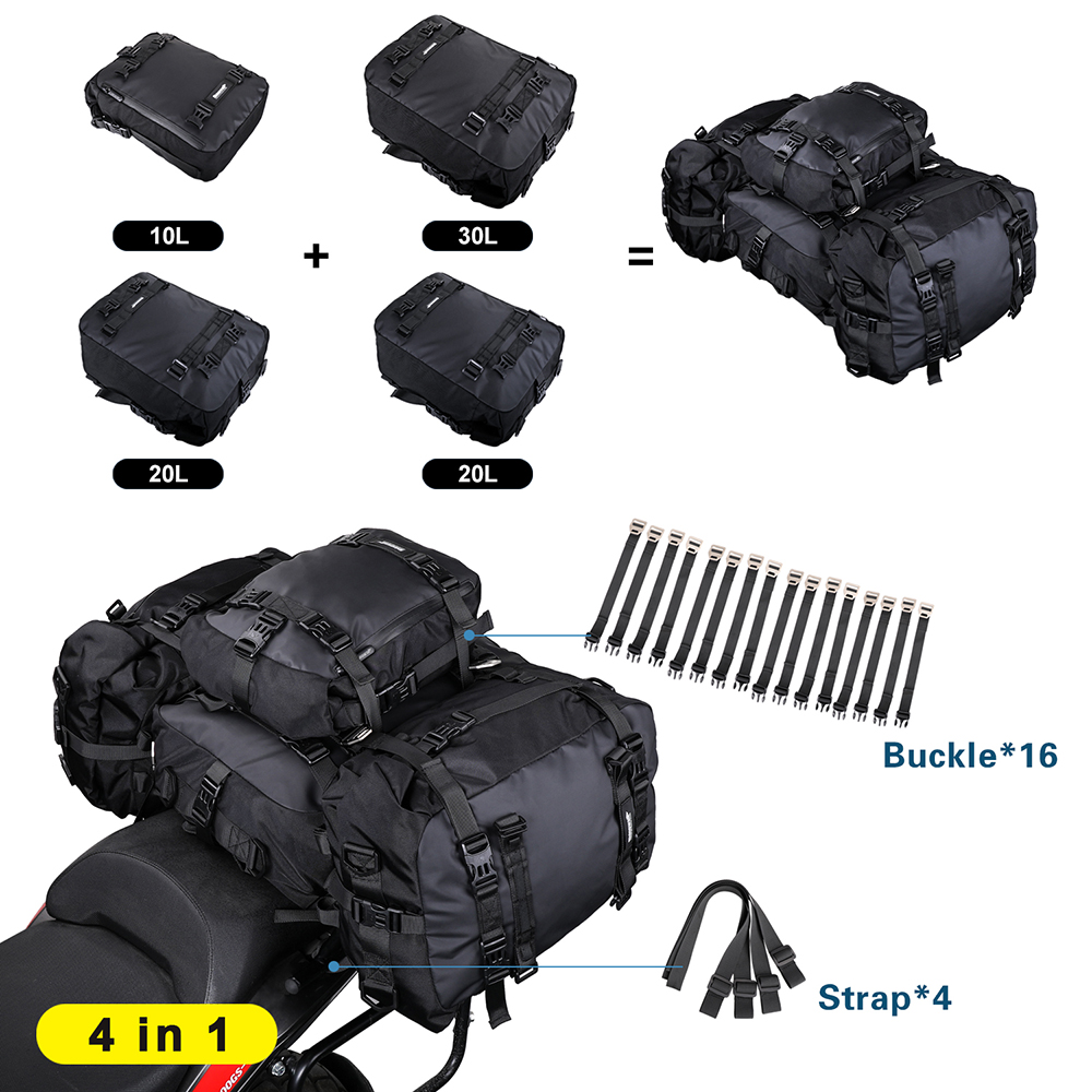 Rhinowalk bolsa de assento tra - Motorcycle Gear Warehouse avaliação e preço