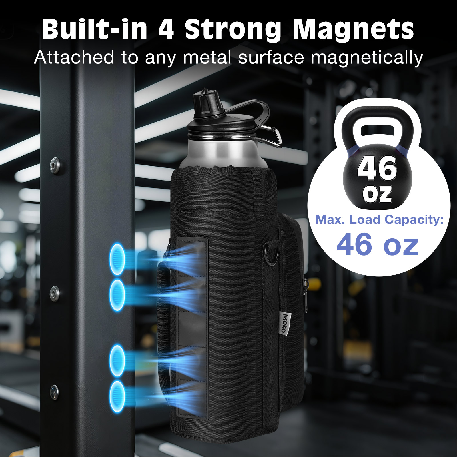 Bolsa de Ginástica Magnética M - Magnetic Tank Bag avaliação e preço