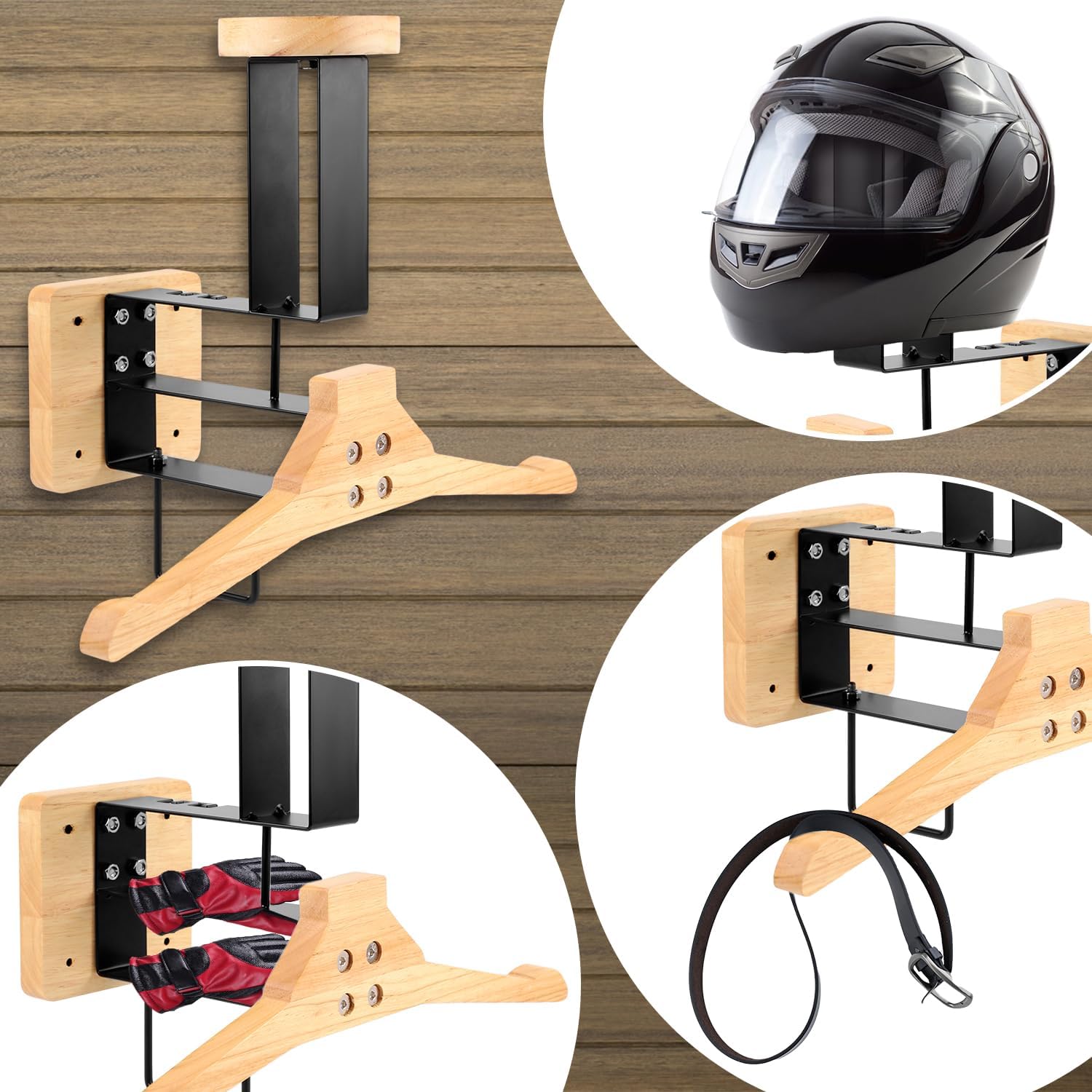 ​ Suporte de parede para capac - Motorcycle Gear Hanger avaliação e preço