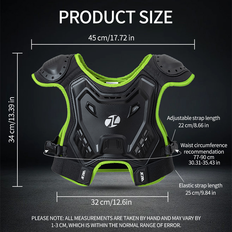 Colete de Proteção Infantil pa - Motorcycle Gear Vest avaliação e preço
