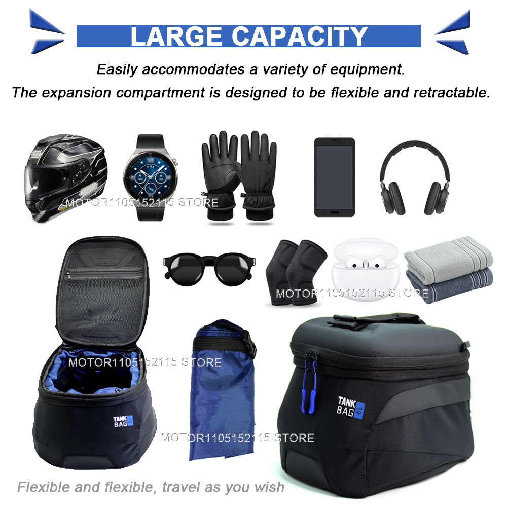 Para cfmoto cf moto 800mt mt80 - Magnetic Tank Bag avaliação e preço