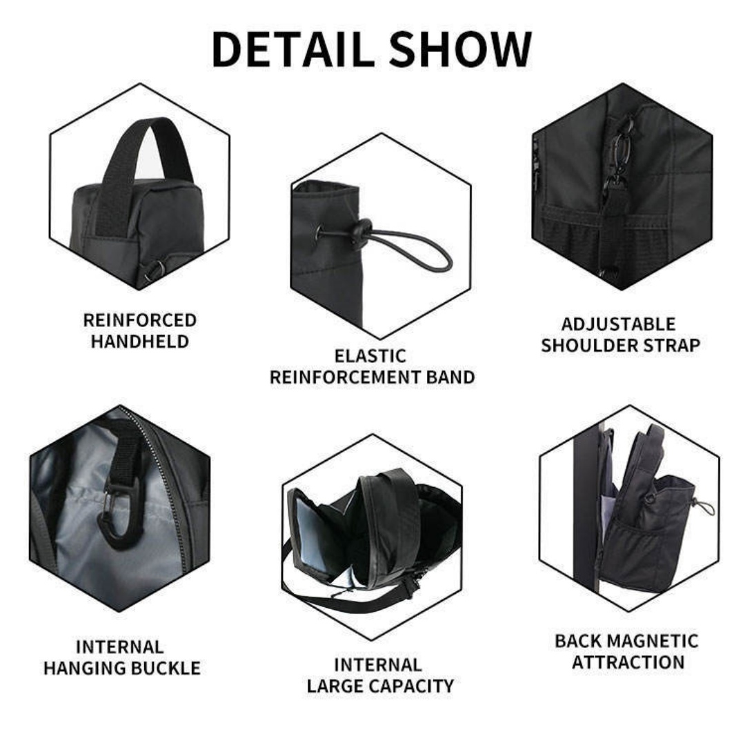 2025 bolsa magnética para garr - Magnetic Tank Bag avaliação e preço