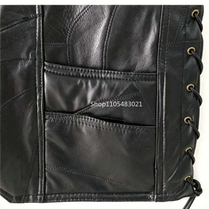 Colete Masculino Preto de Cour - Motorcycle Gear Vest avaliação e preço