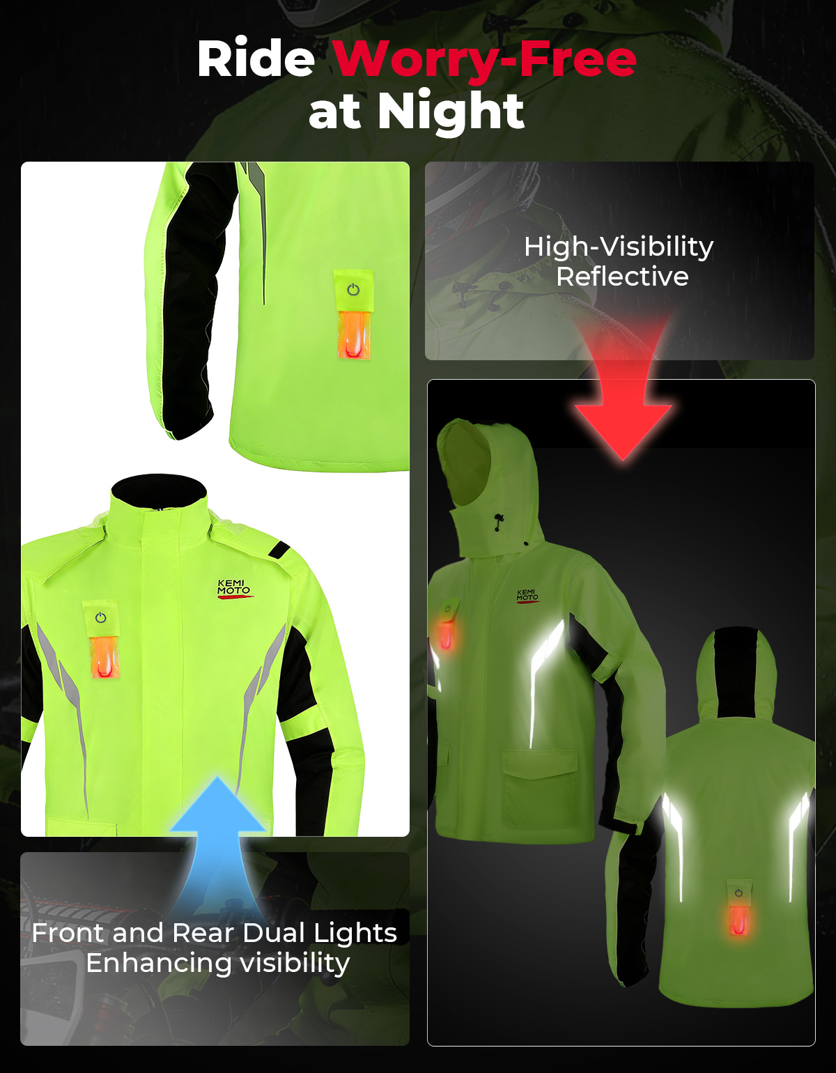 Conjunto de Capa de Chuva Impe - Motorcycle Gear Cycle avaliação e preço
