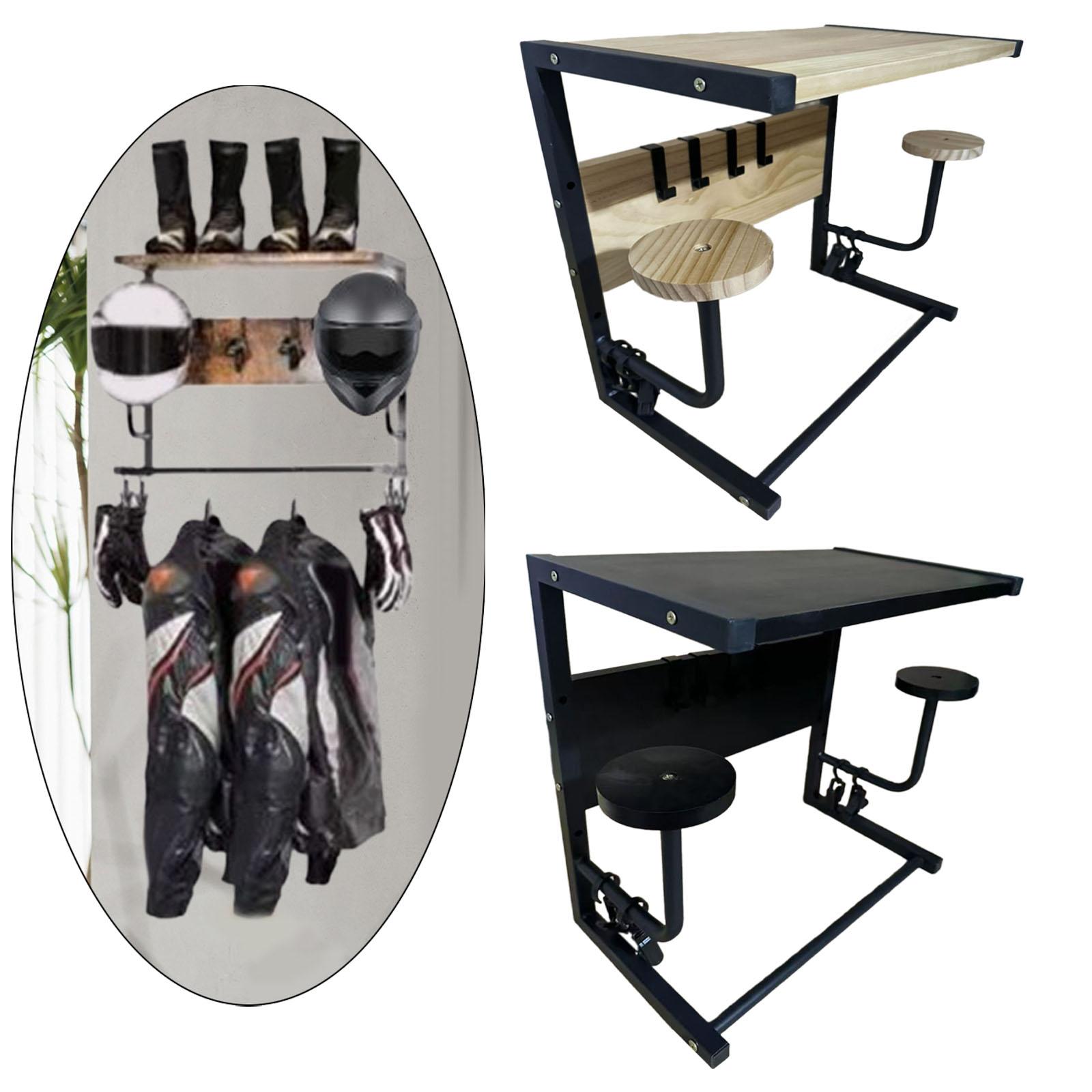 Rack de capacete portátil, org - Motorcycle Gear Hanger avaliação e preço
