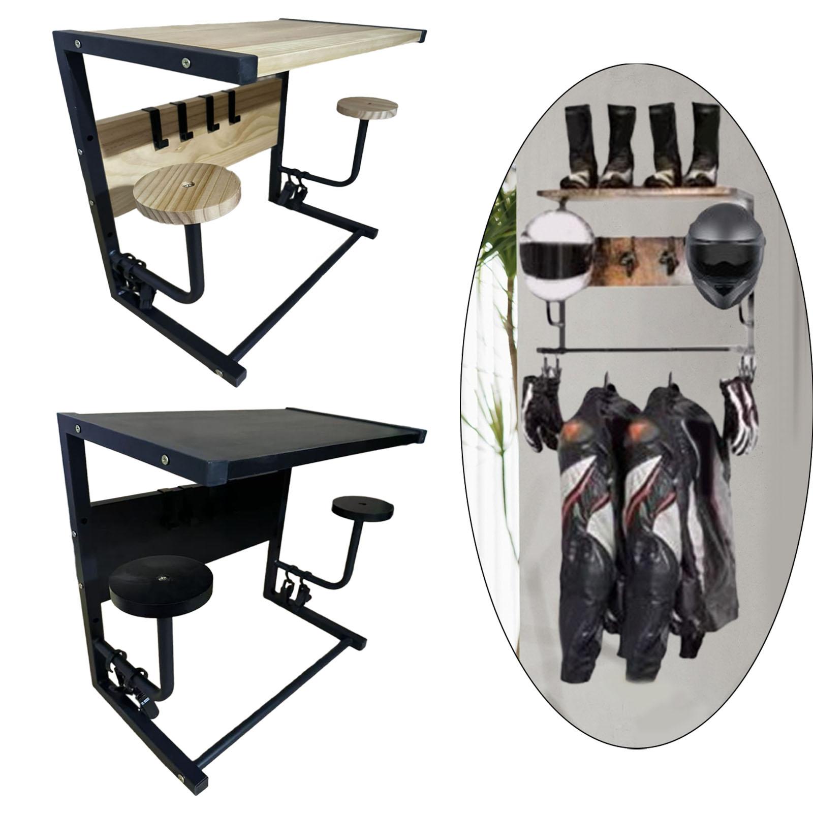 Rack de capacete portátil, org - Motorcycle Gear Hanger avaliação e preço