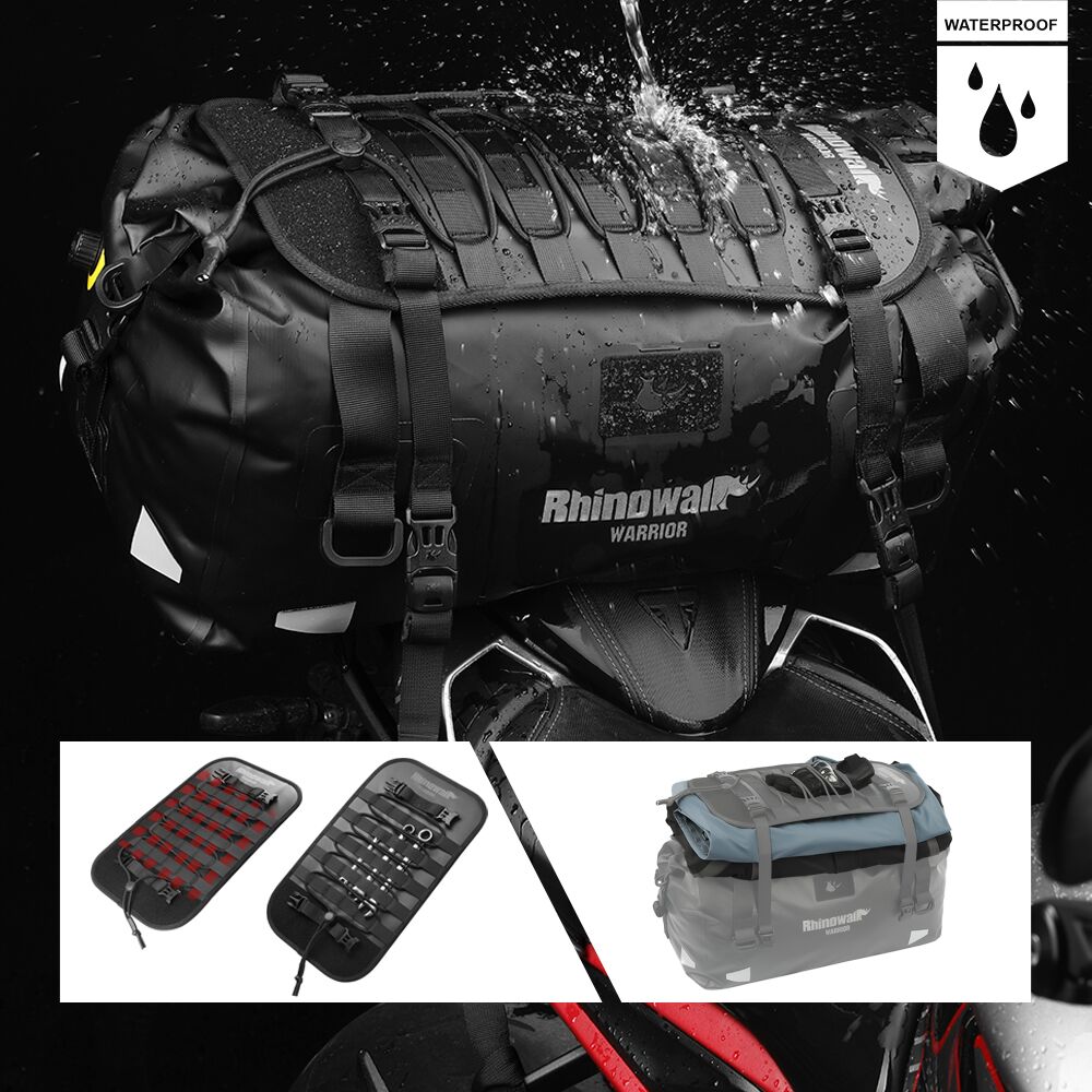 Rhinowalk bolsa para selim de  - Motorcycle Gear Warehouse avaliação e preço