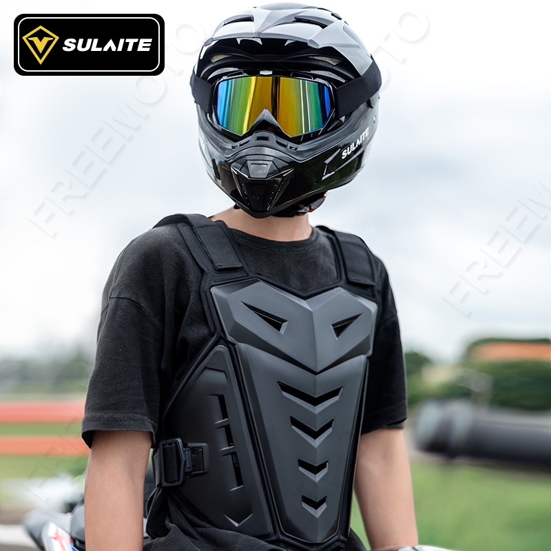 SULAITE-Motocross Body Armor,  - Motorcycle Gear Vest avaliação e preço