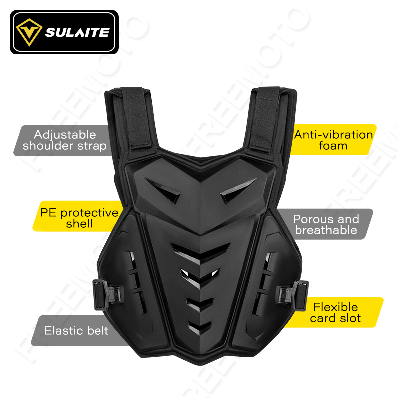 SULAITE-Motocross Body Armor,  - Motorcycle Gear Vest avaliação e preço