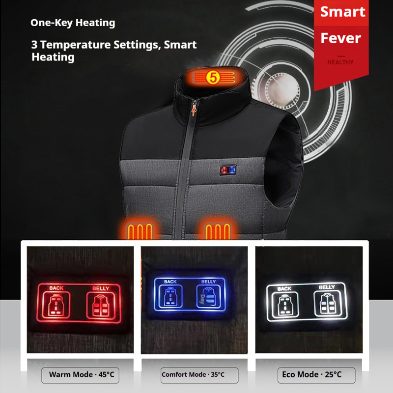 Colete aquecido unissex, roupa - Motorcycle Gear Vest avaliação e preço