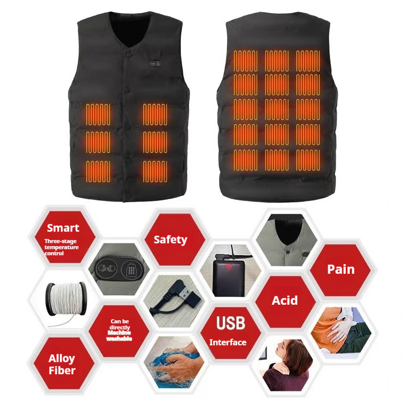 Inverno novo estilo 21 zona co - Motorcycle Gear Vest avaliação e preço
